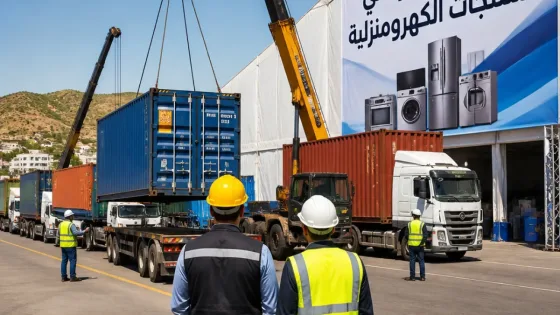 انطلاق تصدير 37 حاوية من منتجات «كوندور» إلى 6 أسواق دولية انطلاقاً من برج بوعريريج