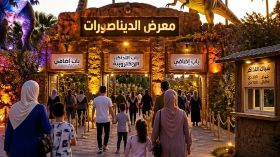 عودة معرض الديناصورات إلى ضفة الحراش في إطار برنامج تنشيط العاصمة