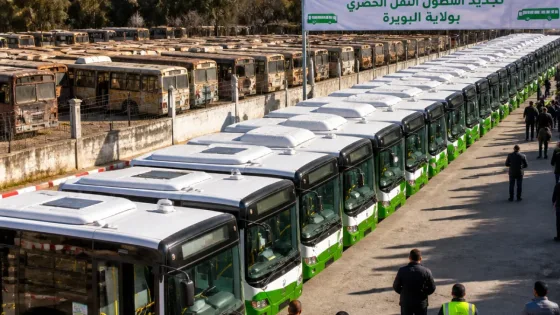 دخول 35 حافلة جديدة حيز الخدمة في ولاية البويرة لتحسين نقل المسافرين