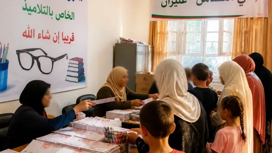 جمعية «الإرشاد والإصلاح» بغليزان توزّع 150 ظرفاً مالياً وتُعلن مشروع نظارات لطلبة ضعيفي البصر