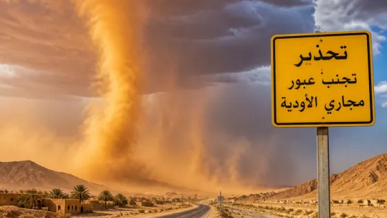 مصالح الأرصاد تحذر من زوابع رملية ورعود تشمل عين قزام وتنبيهات صيفية واسعة