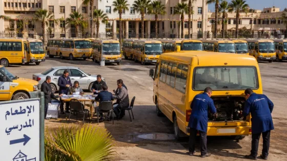 سيدي بلعباس تُعزز خدمة النقل والإطعام المدرسي بتسخير 240 حافلة ولجان مراقبة في 52 بلدية