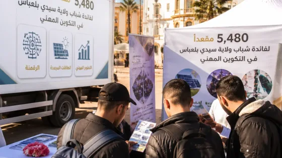 سيدي بلعباس تطلق قافلة تعريفية بعروض التكوين المهني وتعلن 5,480 مقعدًا لدورة أكتوبر 2026