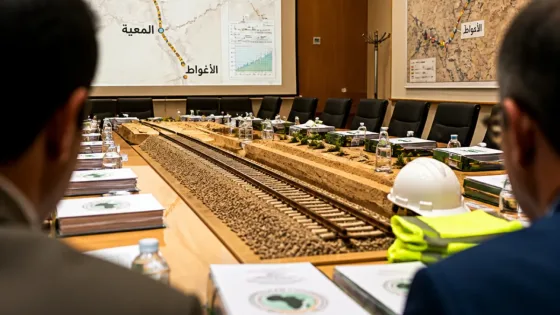 تقدّم ميداني في التحضيرات لمشروع خط سكة حديد الأغواط-غرداية-المنيعة الممول من البنك الإفريقي للتنمية