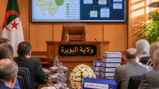 والي البويرة تفتح ملف إحصاء العقار الاقتصادي لتطهير وضعيته والارتقاء بالتسيير