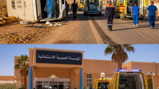 وزارة الصحة تجهّز إمكانياتها وتتابع حالات مصابي حادث انقلاب حافلة في عين الصفراء