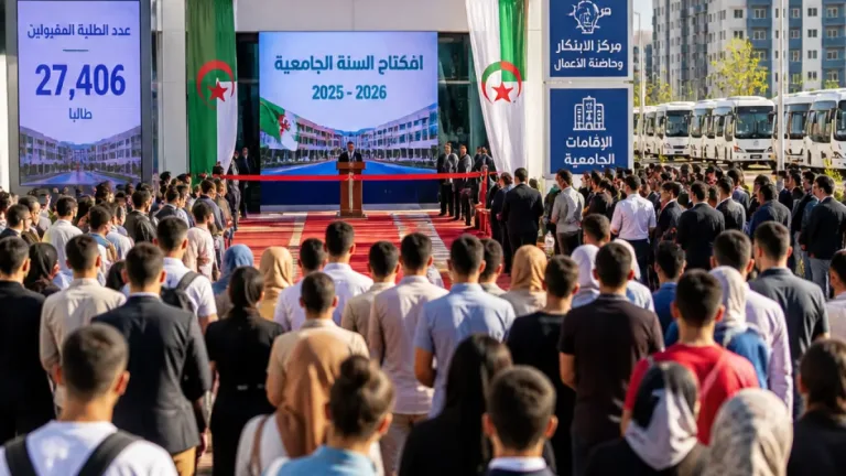 افتتاح السنة الجامعية في سيدي بلعباس بمشاركة 27,406 طالباً وتعزيز للبنى التحتية والابتكار