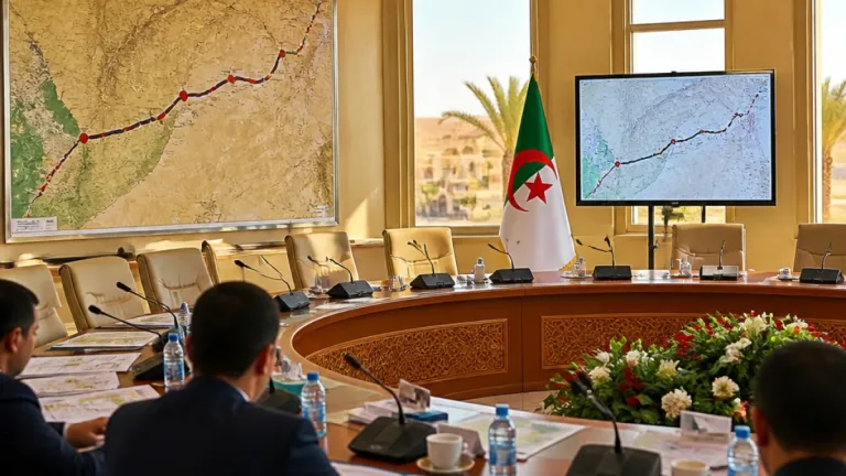 اجتماع وزاري يتابع التحضيرات لإطلاق خط السكة الحديدية بين الأغواط وغرداية والمنيعة