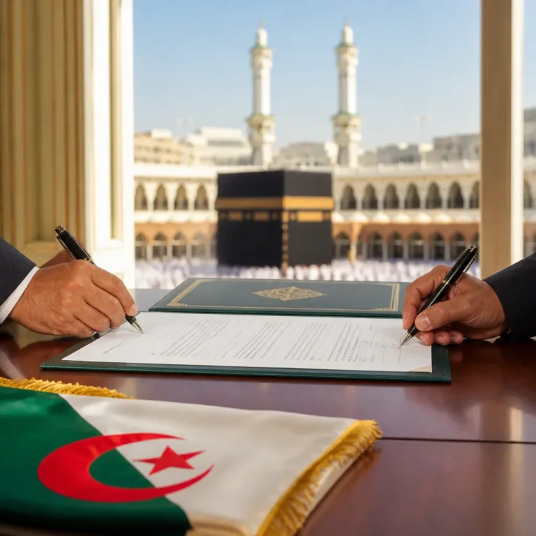 الدوّان الوطني للحج والعمرة يُبرم عقد خدمات المشاعر المقدسة لموسم حج 1448هـ