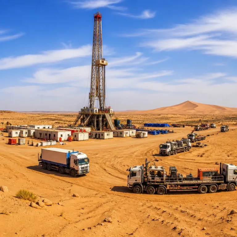 سوناطراك تطلق أول مشروع حفر جزائري شمال النيجر وتبدأ بئرًا استكشافية بعمق 3900 متر