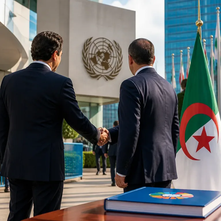 عطاف يجدد دعم الجزائر لرئاسة خليل الرحمان في الجمعية العامة للأمم المتحدة ويؤكد أهمية التعاون مع المجلس الاقتصادي والاجتماعي