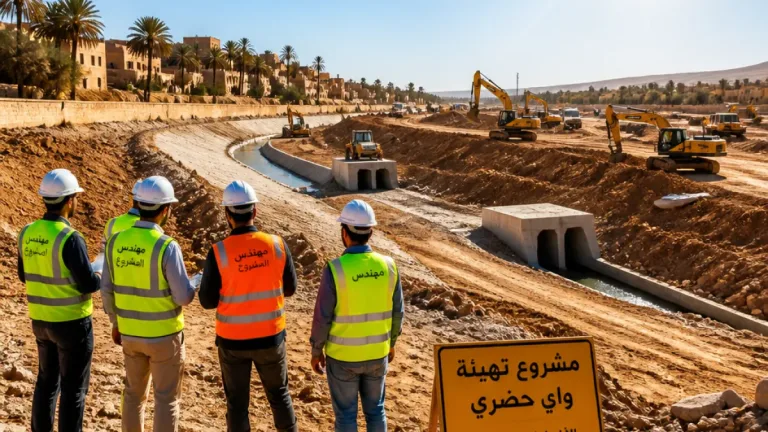 الأغواط تطلق مشاريع وقاية من الفيضانات بغلاف مالي 90 مليار سنتيم