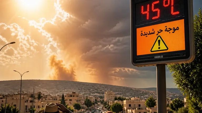 الأرصاد تحذر: موجة حر قوية وأمطار رعدية تنذر باضطرابات جوية تشمل ولاية عين الدفلى