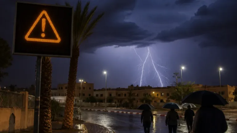 الأرصاد تصدر نشرة خاصة: فرص أمطار ونشاط رعدي يؤثران على عين صالح ومناطق جنوب وغرب البلاد