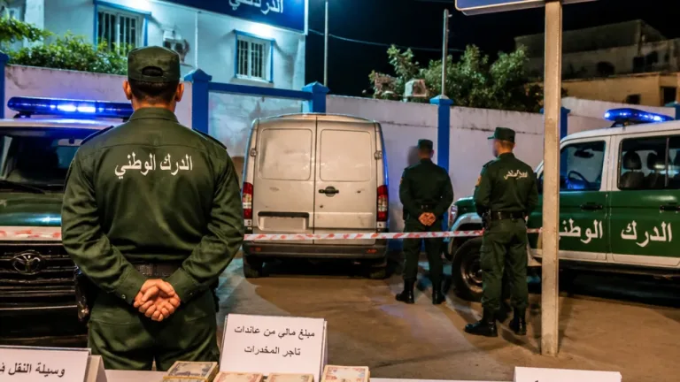 الدرك الوطني ببني تامو يفكك شبكة سرقة مركبة نفعية ويوقف 5 مشتبهًا بهم