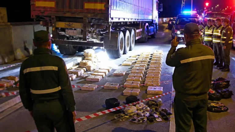 الدرك بالشلف يحجز أكثر من 71 كلغ من الكيف المعالج ويوقف مشتبهين في شبكة عابرة للحدود