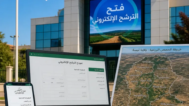 الديوان الوطني يفتح الترشح الإلكتروني لتسوية 13 حصة فلاحية بولاية تبسة