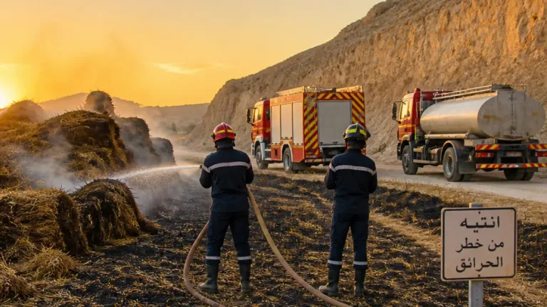 الحماية المدنية تبقي عمليتي إخماد نشطتين في باتنة وسطيف بعد إطفاء 63 حريقًا