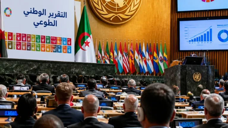 الجزائر تعرض تقريرها الطوعي الثاني أمام الأمم المتحدة وتؤكد أهمية تحويل الالتزامات إلى نتائج ملموسة