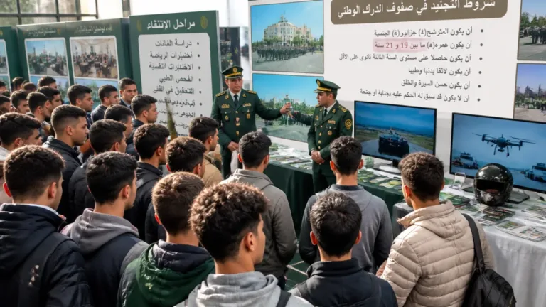 المجموعة الإقليمية للدرك في البليدة تنظم يوماً إعلامياً لتوضيح شروط التجنيد أمام أعداد كبيرة من الشباب