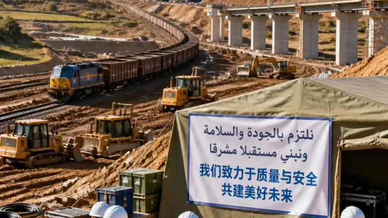 الشريك الصيني يتعهد باستكمال مقطع عنابة–تبسة من الخط المنجمي الشرقي ضمن الآجال