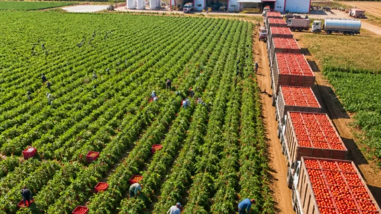 الطارف تسجل إنتاجاً قياسياً للطماطم الصناعية بـ3.5 مليون قنطار وتعزّز سلاسل التحويل