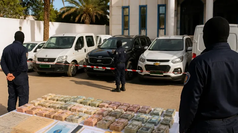 أمن المنيعة يفكك شبكة لتبييض أموال الاتجار بالمخدرات ويسترجع 45.46 مليون دج