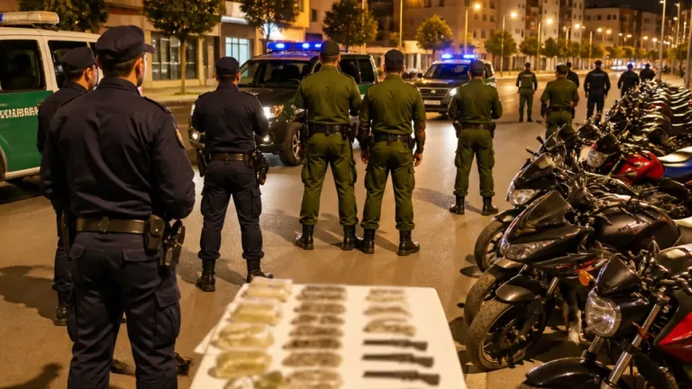 أمن المسيلة يوقف 17 شخصًا ويكثف الدوريات بعد مداهمات ضد أوكار الجريمة