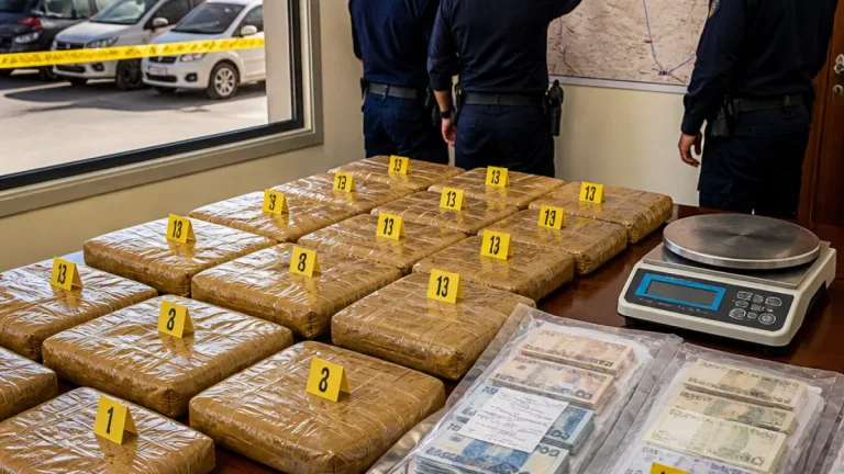 أمن الشلف يفكك شبكة عابرة للحدود ويحجز نحو 50 كلغ من الكيف المعالج ويوقّف 8 أشخاص
