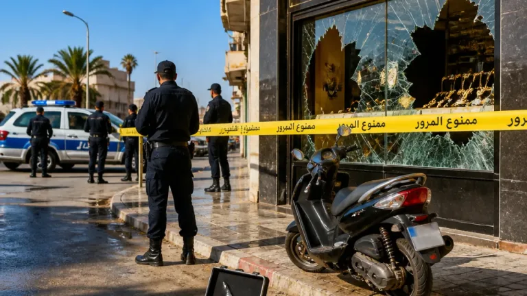 أمن الطارف يوقف شبكة متورطة في سطو مسلح على محل لبيع المجوهرات بدائرة البسباس