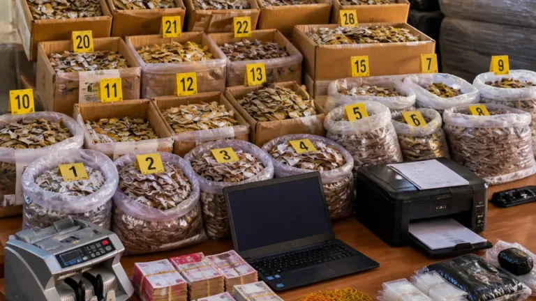 أمن عين الدفلى يوقف متهماً ويضبط 157,550 كيس شمة مقلدة ومبالغ مالية كبيرة