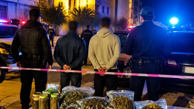 أمن دائرة مفتاح بالبليدة يوقف 9 مشتبهين ويشل شبكات لترويج القنب الهندي والاعتداء على السكان