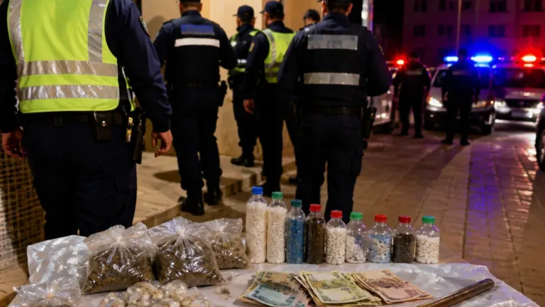 أمن دائرة مفتاح في البليدة يوقف 9 أشخاص ويضبط كميات ومعدات لترويج المخدرات