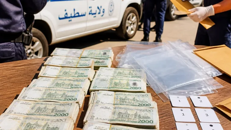 أمن درقينة ببجاية يوقف شبكة لتزوير أوراق نقدية ويحيل متهمًا إلى الحبس
