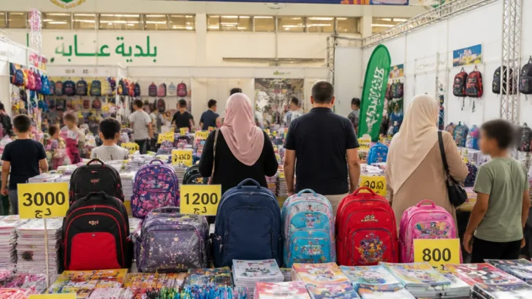 عنابة تفتتح ستة معارض للمستلزمات المدرسية بمشاركة نحو 70 متعاملا لتخفيف كلفة الدخول المدرسي