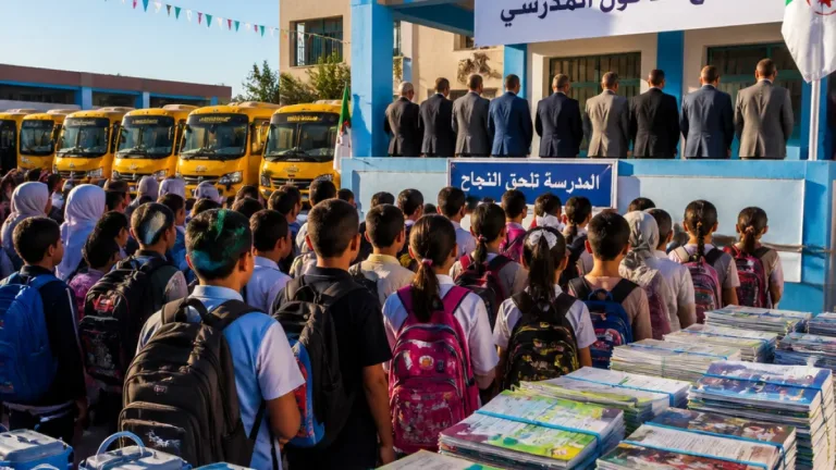 انطلاق الدخول المدرسي في باتنة: تحاق 428,414 تلميذاً وتعزيز هياكل تربوية وخطة نقل وأمنية