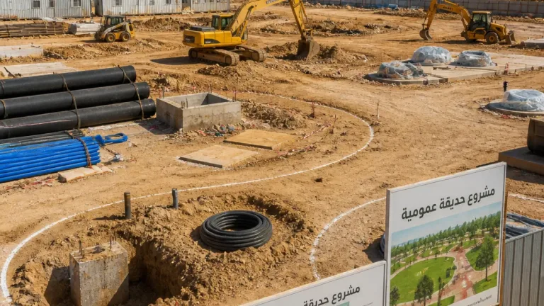 انطلاق أشغال أكبر منتزه بطرف المدينة في ورقلة بمساحة 32 ألف م² وتكلفة تفوق 206 مليون سنتيم
