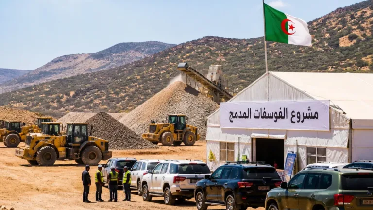 انطلاق أشغال مشروع الفوسفات المدمج وتفقد مواقع العمل في سوق أهراس