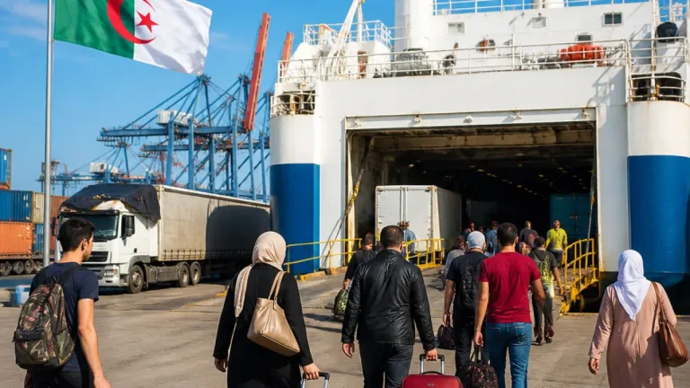 انطلاق خط بحري جديد يربط ميناء عنابة بميناء تشيفيتافيكيا الإيطالي