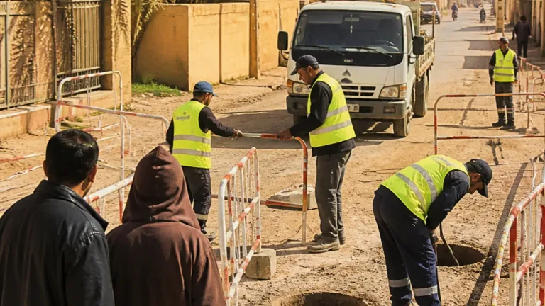أولاد جلال تطلق حملة واسعة لتأمين الآبار المهجورة بعد تنامي المخاطر على السكان