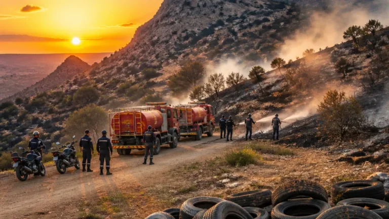 باتنة تفعّل آليات التدخل لحماية الغطاء الغابي بعد سلسلة حرائق محلية