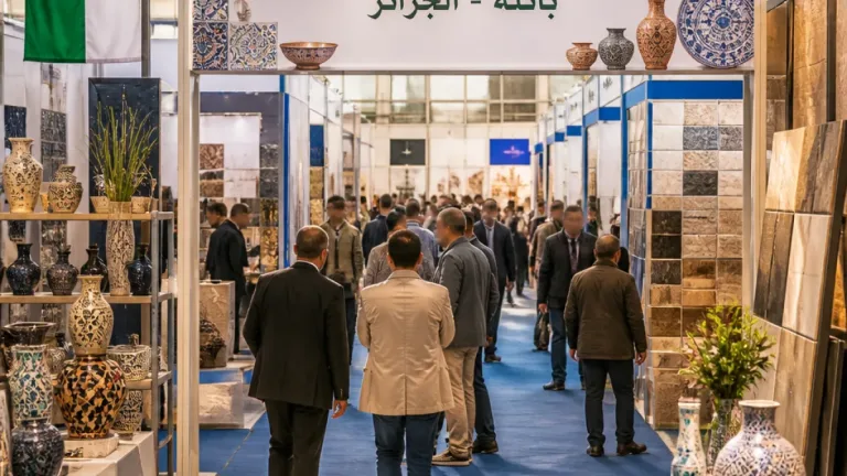 باتنة تحتضن أول معرض لمنتجات البناء والسيراميك والخزف بمشاركة 65 مؤسسة وطنية