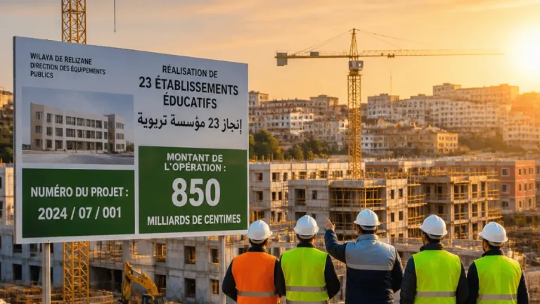 غليزان تخصص 850 مليار سنتيم لبناء وتجهيز 23 مؤسسة تربوية لمواجهة الاكتظاظ