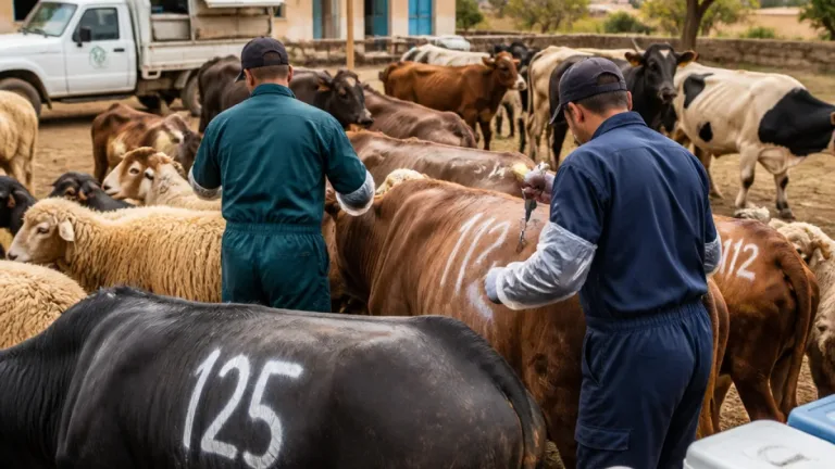 حملة تحصين الماشية بالغربية: نتائج أولية قد تهم مربي رأس الوادي