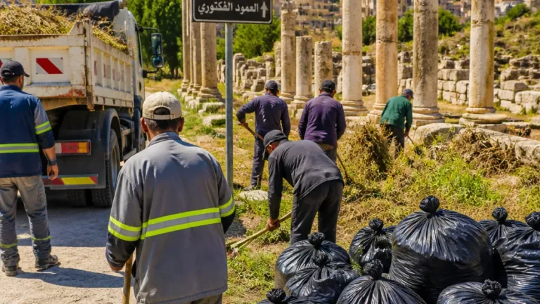 حملة تنظيف تعيد إبراز حي المعبد الروماني بوسط سطيف وتعزز جاهزيته للزوار