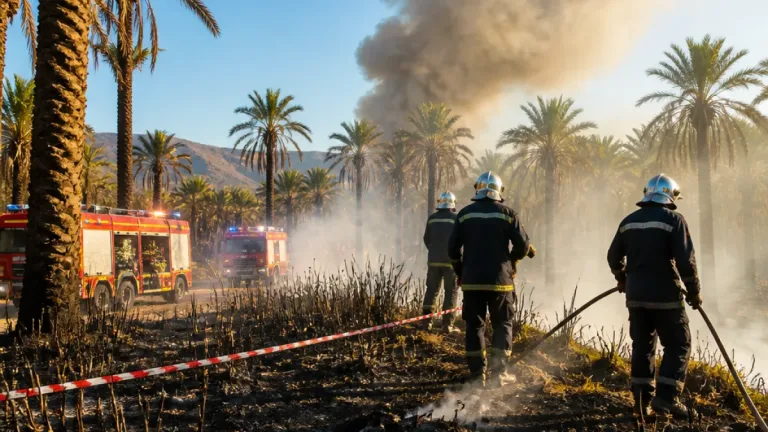 حريق واحد مستمر ببلدية عين العسل في الطارف بعد إخماد 36 حريقًا وطنياً