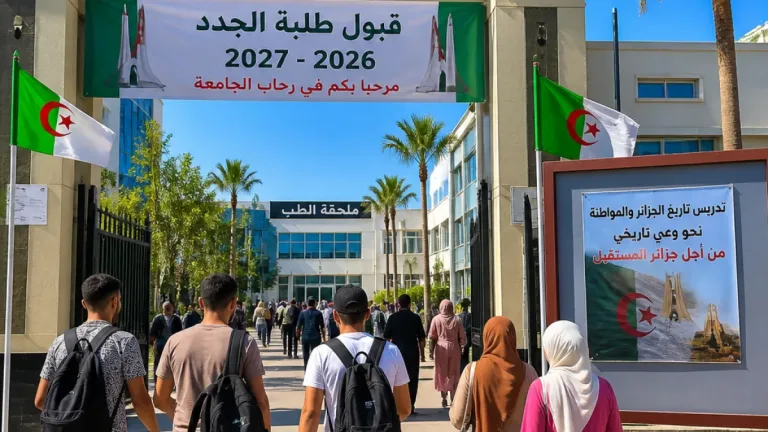 جامعة 8 ماي 1945 بقالمة تسجل 4,685 طالباً لموسم 2026-2027 وتوسع مقاعد الطب وتدريس تاريخ الجزائر للمسالك
