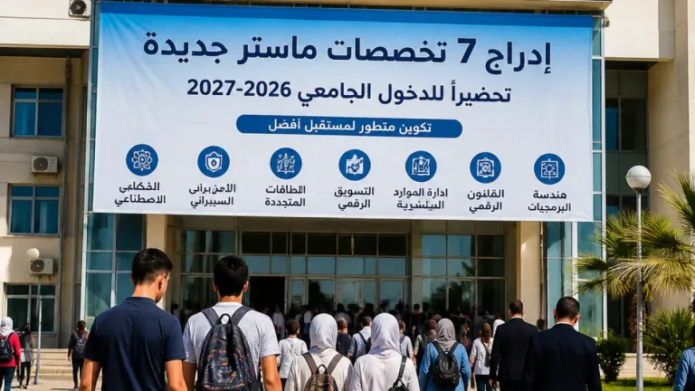 جامعة الشاذلي بن جديد بالطارف تضيف 7 تخصصات جديدة لطور الماستر استعداداً لـ2026-2027