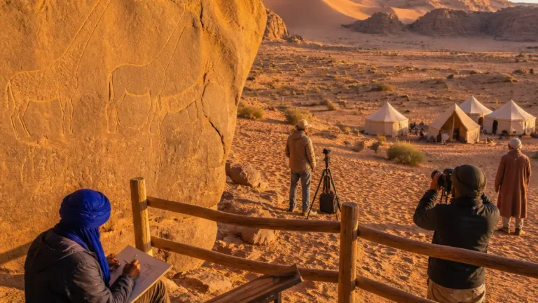 جانت تستضيف أول مهرجان دولي للفن الصخري بالجزائر من 19 إلى 24 أكتوبر