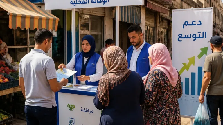 مبادرة ميدانية في السوقر لدعم توسع المؤسسات المصغرة وتشجيع الاستثمار المنتج
